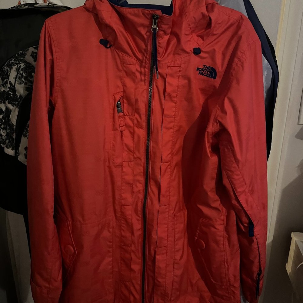 The North Face Pink Rain Jacket